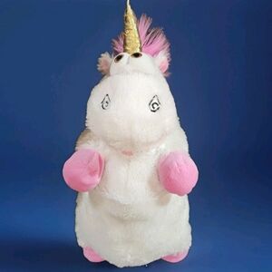 Despicable Me 20” FLUFFY UNICORN Plush Minion Mayhem Universal Studios EUC